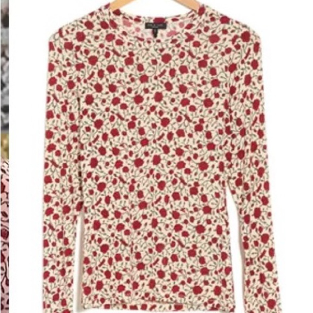 Sabeen Rose Print Long Sleeve Top by Rag & Bone